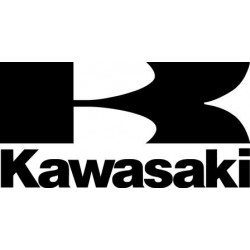 Bavlněné tričko s potiskem KAWASAKI